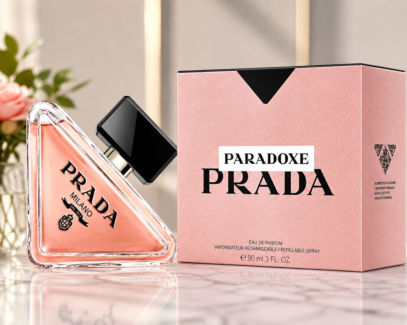 Prada Paradoxe Eau de Parfum for Women 90 mL / 3.0 oz New in Box