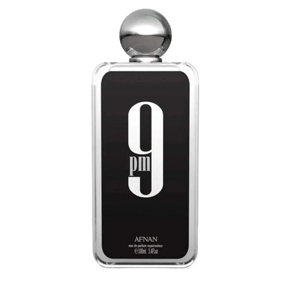Afnan 9 PM Eau de Parfum Spray for Men 3.4 oz / 100ml Long Lasting Fragrance