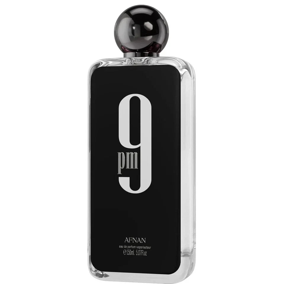 Afnan 9 PM Eau de Parfum Spray for Men 3.4 oz / 100ml Long Lasting Fragrance